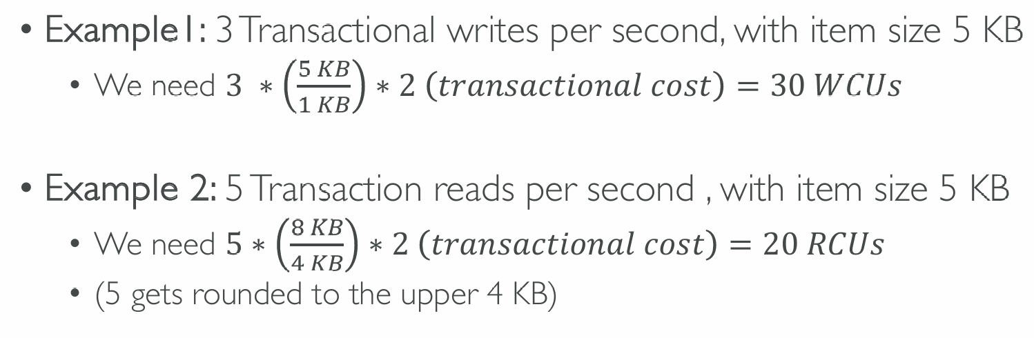 dynamo-transaction-capacity