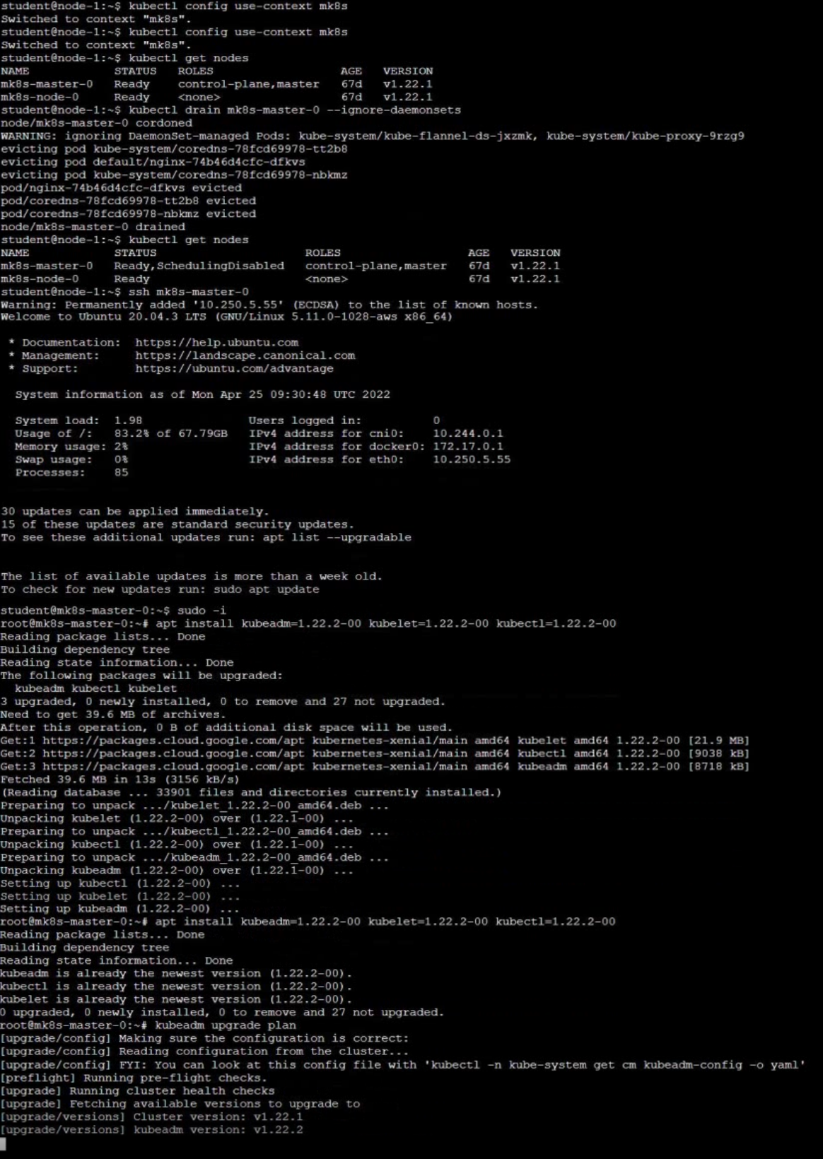 upgrade-control-plane-node